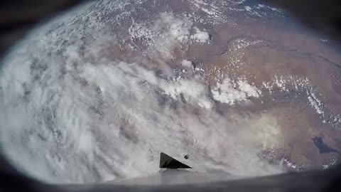 Onboard cameras captured incredible Earth view during rocket launch