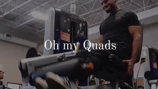 Quad Extension workout