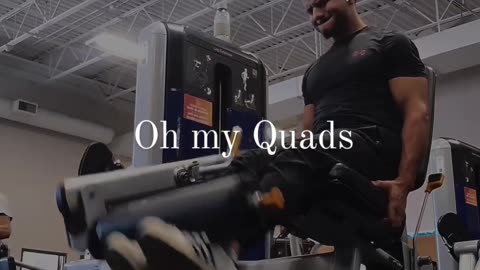 Quad Extension workout