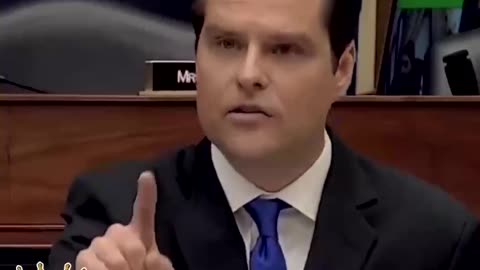 MATT GAETZ: I'm embarrassed by YOUR LEADERSHIP!