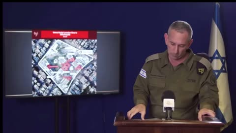 IDF Explains the Hospital HAMAS Tunnels in Detail