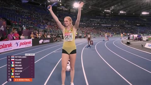 Dutch DELIGHT! 🇳🇱🍊 Women's 4x400m relay final / Roma 2024