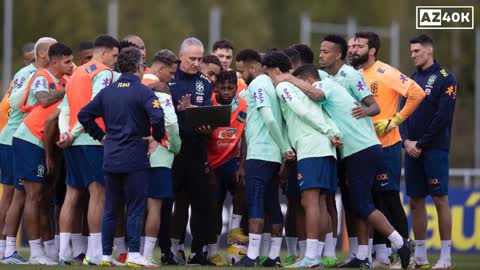 Neymar & Brazil Training in Italy For World Cup