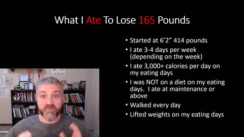 What I Ate to Lose 165 Pounds