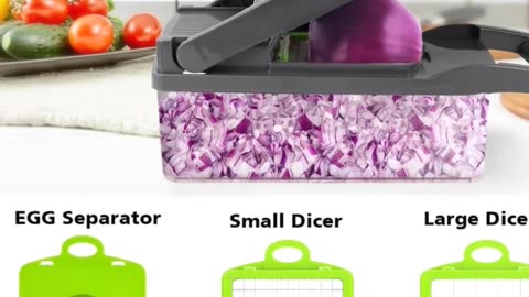 Simplify Your Meal Prep with the 13-in-1 Vegetable Chopper!