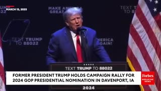 WATCH: Trump Takes Rally Audience Questions About Hunter Biden, Illegal Immigration, And More