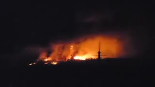 Last night, Ukraine's Army destroyed an air defence base near the occupied Luhansk #StopRussia