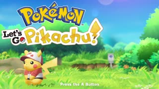 let go pickachew start screen