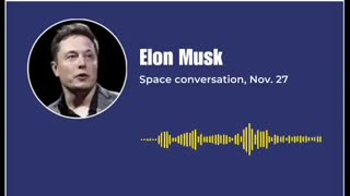 Elon Musk on Situation in Israel