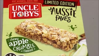 Uncle Tobys Chewy Apple Crumble Musli Bars
