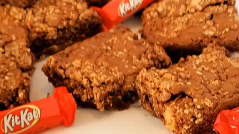 Kit kat brownies