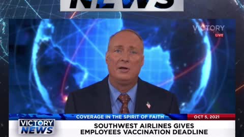 Victory News w/Tim Fox: Southwest Airlines, NO! (10.5.21-11am/CT)