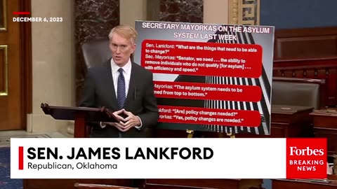 WATCH- James Lankford Uses Mayorkas' Own Words To Highlight The Need To Reform Biden's Border Policy