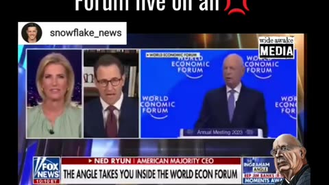 Laura Ingraham - Fox News guest explains the agenda of the World Economic Forum live on air.