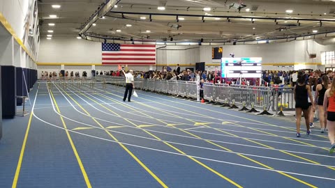 2.3.24 - Cedarville HS Indoor Meet - Ladies 60m Hurdles Prelims