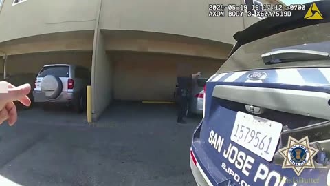 Suspect who was firing off a gun at an apartment complex is wounded by San Jose police officers