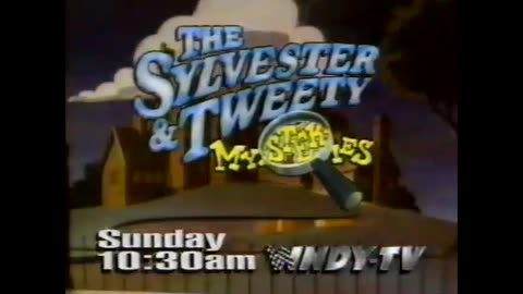 January 27, 1997 - WNDY Promo for 'Sylvester & Tweety Mysteries'