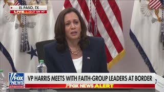 Kamala Says the Border Crisis is Trump's Fault