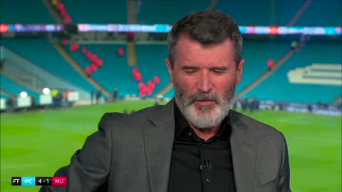 They gave up and shame on them Roy Keane rips into Man Utd's second-half performance in derby