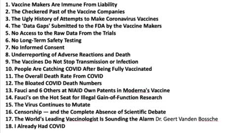2. Dr Carter Q&A 2 on Vaccines