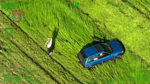 Florida Police Chase Leads To Crash After Spike Strips Deployed...