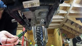 2016-2022 KTM 450 SX-F Oil Change Procedure