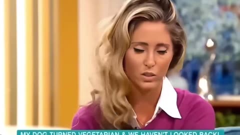Woman claims her dog is vegetarian, gets instantly proven wrong on live TV