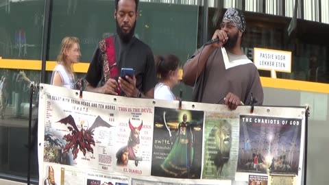 Hebrew Israelites Prophetic Camp Street Teaching 27-6- 2024 The Hague (Netherlands) Pt 1