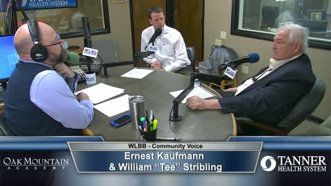 Community Voice 2/2/22 Guest: Ernest Kaufmann & William “Tee” Stribling