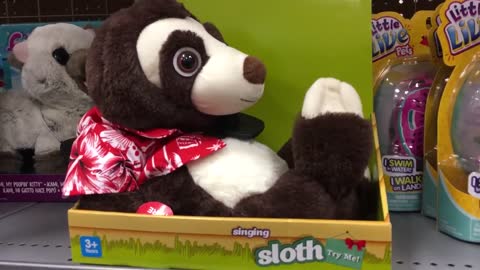 Singing Sloth Toy