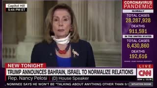Pelosi Blasts Mid-East Peace as 'Distraction'