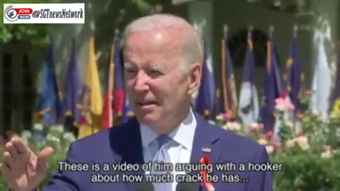 Protestor Asks Joe Biden About Hunter’s Leaked Files