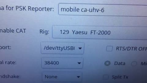 my yaesu ft991 settings for digital