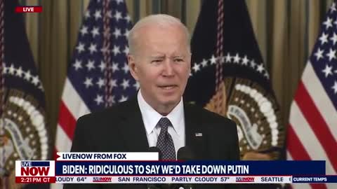 You gotta be silly': Biden snaps at Peter Doocy over Russia questions