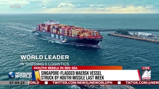 Global shipping giants divert vessels from Red Sea due to Houthis