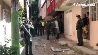 En directo: Momento en que la Policía captura al novio de chilena desaparecida en Santander