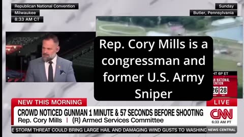 Congressman calls Trump shooting intentional, CNN stops him from speaking