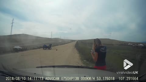 ATV gets mowed down by drunk driver