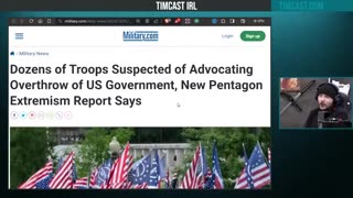 Pentagon Reports DOZENS Of US Troops Advocating For OVERTHROWING The US Government