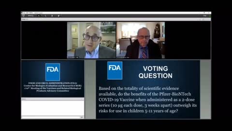 Dr. Ruben on the FDA panel can't verify the vaccine's safety