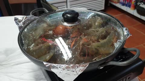 Grilled Shrimp Korean style