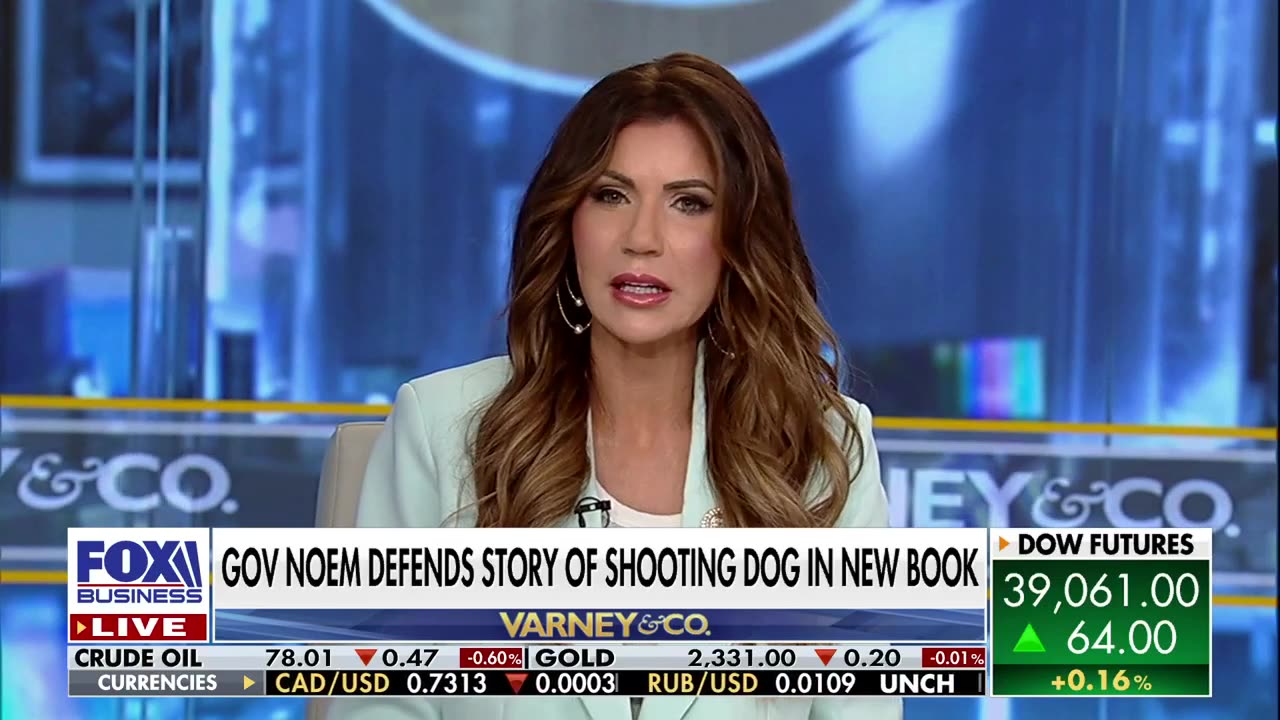 Gov. Kristi Noem Defends Story About Dog Shooting: It Was A Very Hard ...