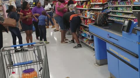 Wal-Mart Family Brawl