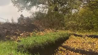 The work of a trophy Acacia from the 100th Brigade of the DNR on a Ukrainian stronghold