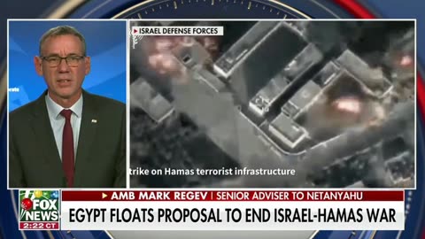Netanyahu Sr. Adviser Mark Regev: "Nothing positive can happen until we've defeated Hamas.