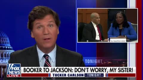 Tucker Carlson calls Sen. Cory Booker "the Jussie Smollett of Democratic politics."