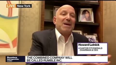 Cantor Fitzgerald CEO: Trumps Truth Social working with RUMBLE