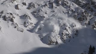 Avalanche in the Heart of the Pyrenees