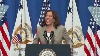 Kamala Gives EMBARRASSING Speech About Yellow School Buses
