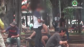 Desarticulada banda que vendía drogas en el parque Centenario